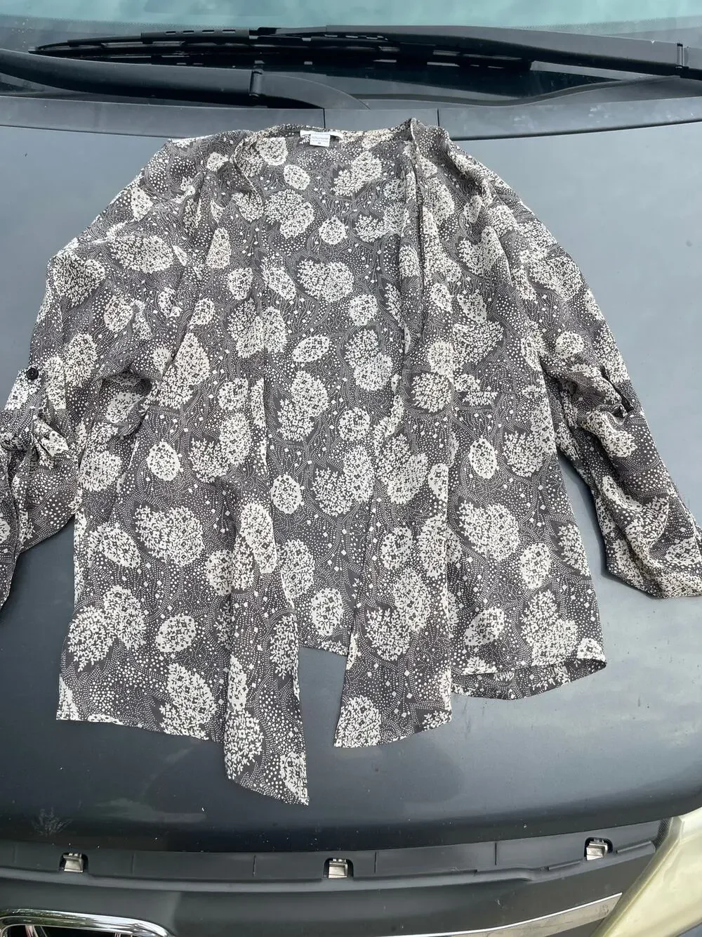 Bar III womens medium sheet cardigan sweater